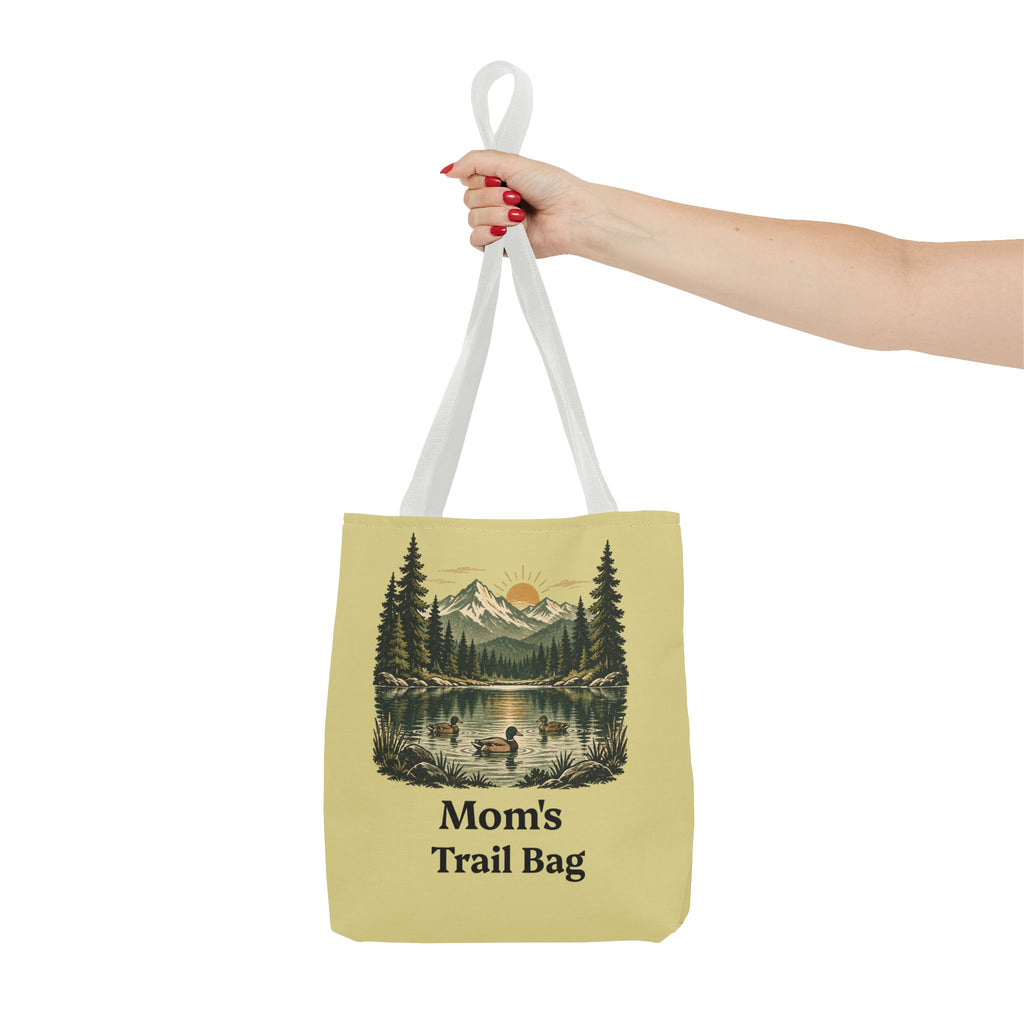Personalized Vintage-Inspired Duck Pond Tote Bag