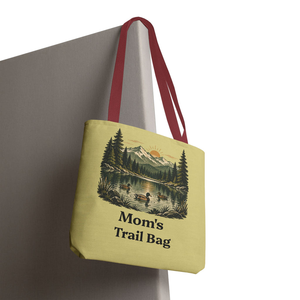 Personalized Vintage-Inspired Duck Pond Tote Bag