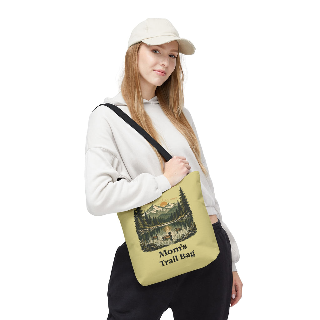 Personalized Vintage-Inspired Duck Pond Tote Bag