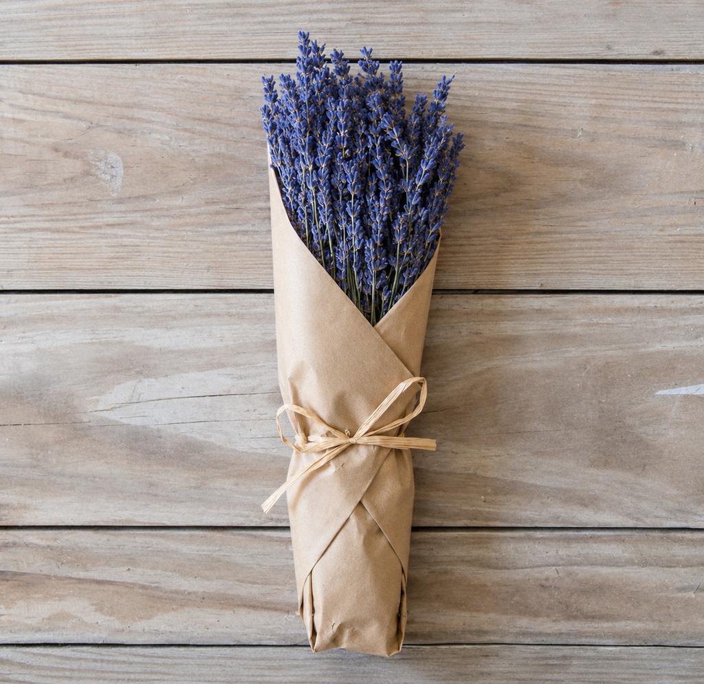Dried Lavender Bundle | Hand-Wrapped California Lavender Bouquet ...