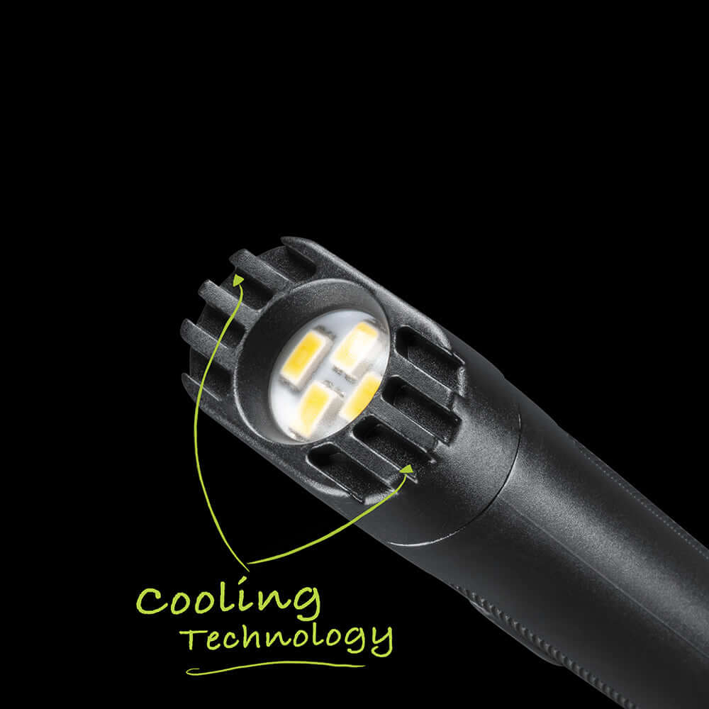 FLATEYE FR-280 Rechargeable Flashlight – 280 Lumens, Flat Grip