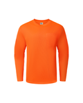 Hi-Vis Orange Safety Shirt – Long Sleeve