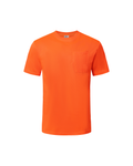 Hi-Vis Orange Safety Shirt – Short Sleeve