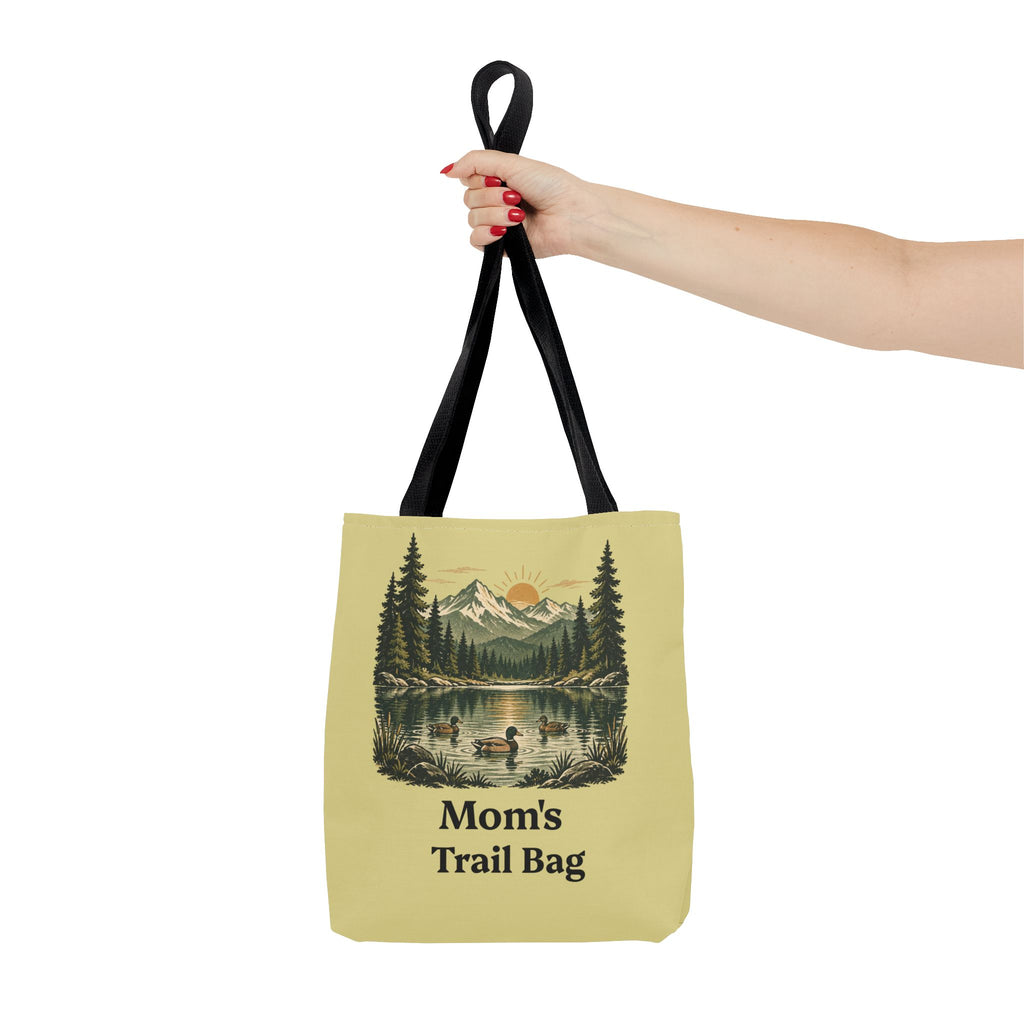Personalized Vintage-Inspired Duck Pond Tote Bag