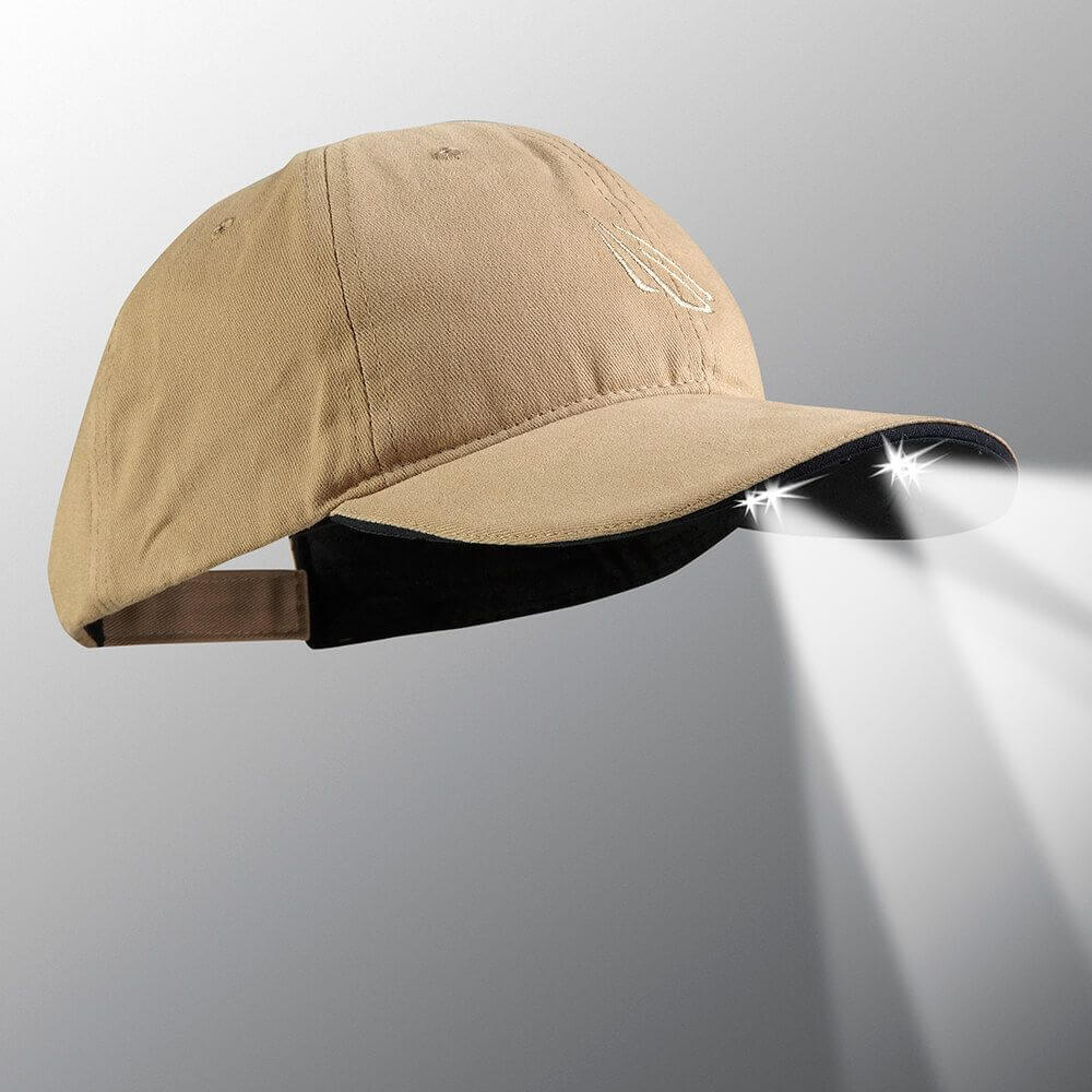 POWERCAP 25/75 LED Lighted Baseball Cap – 48 Lumens