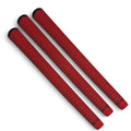 360 Golf Grips – 3 Pack Red/Black (Standard, Mid, Jumbo)