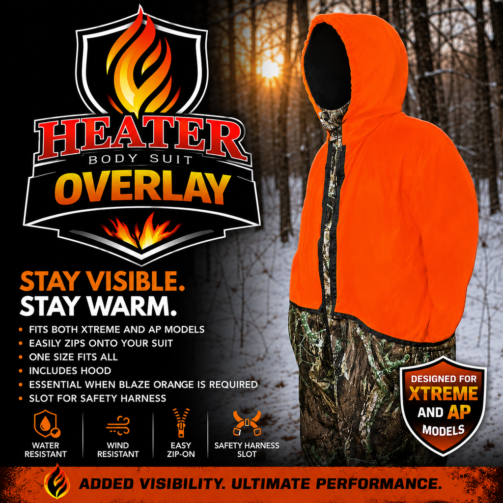 Blaze Orange Overlay for Heater Body Suit – Xtreme & AP Models