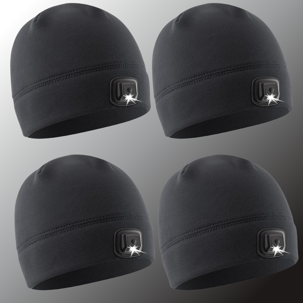 POWERCAP 3.0 Rechargeable LED Beanie – 150 Lumens, Fleece
