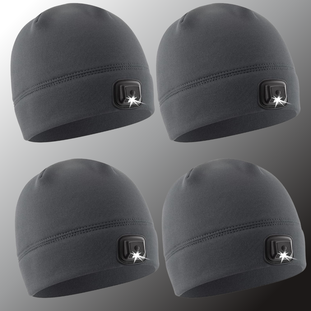 POWERCAP 3.0 Rechargeable LED Beanie – 150 Lumens, Fleece