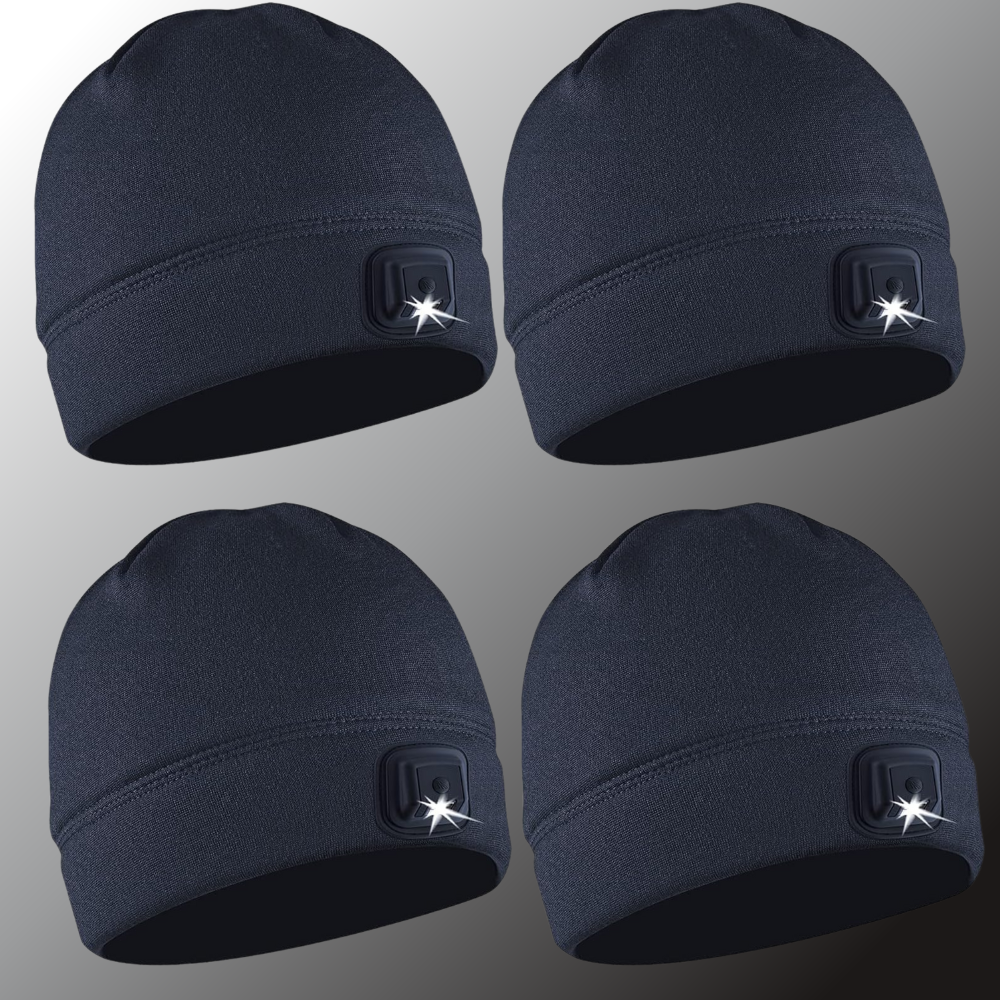 POWERCAP 3.0 Rechargeable LED Beanie – 150 Lumens, Fleece