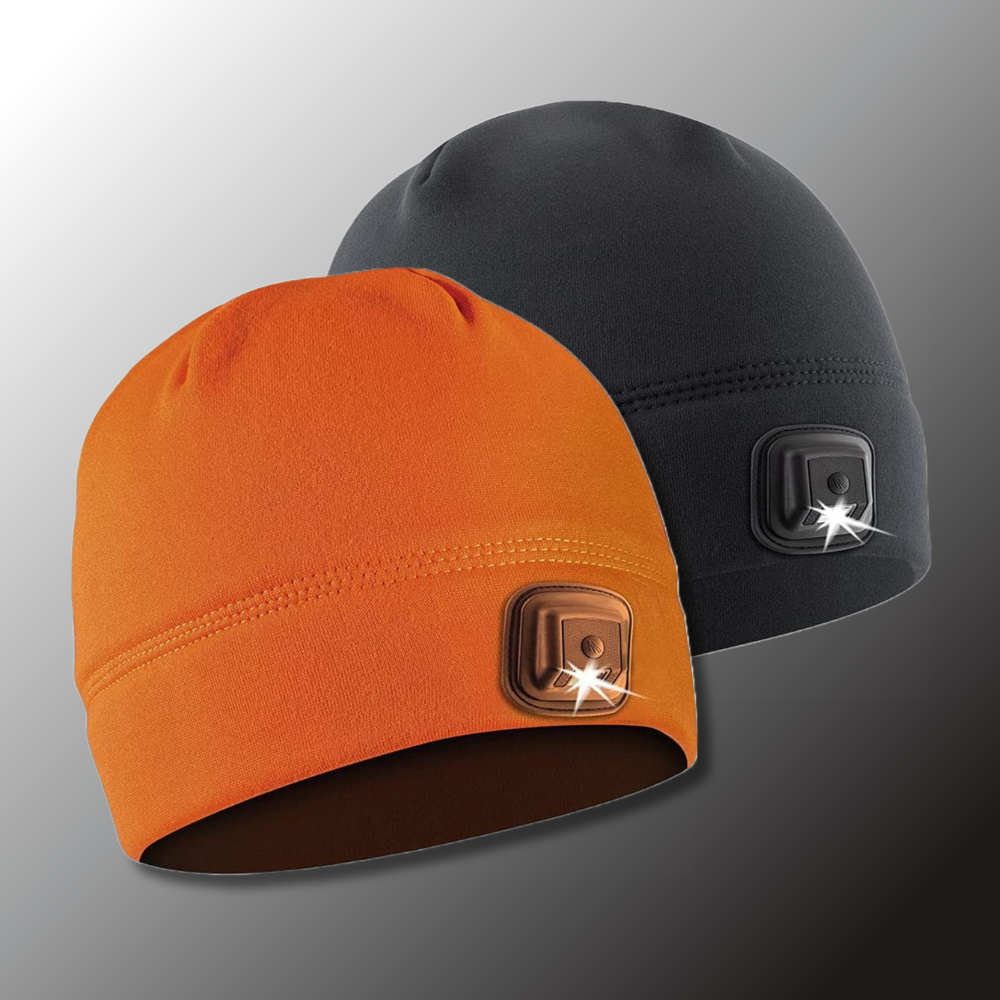 POWERCAP 3.0 Rechargeable LED Beanie – 150 Lumens, Fleece