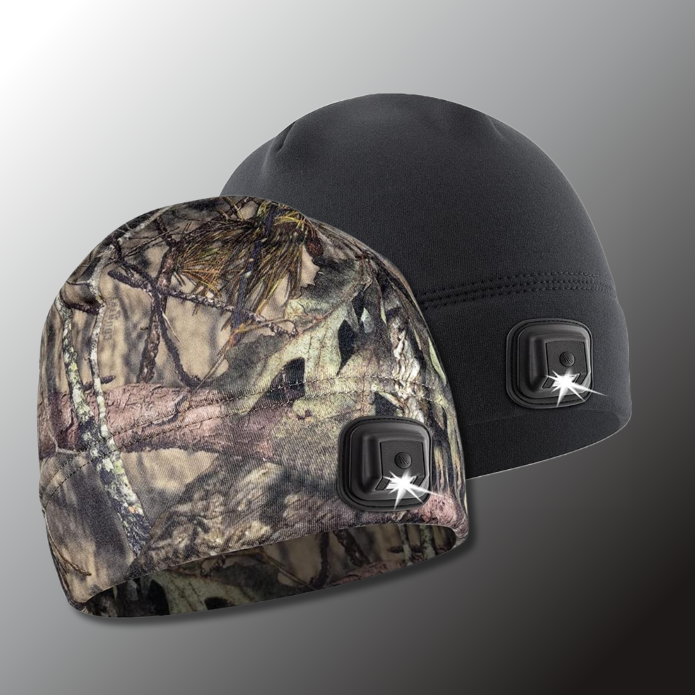 POWERCAP 3.0 Rechargeable LED Beanie – 150 Lumens, Fleece