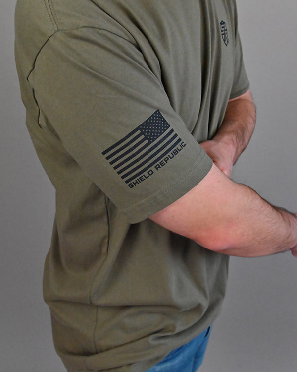 Firearm Flag – Shield Republic Shirts & Hoodies