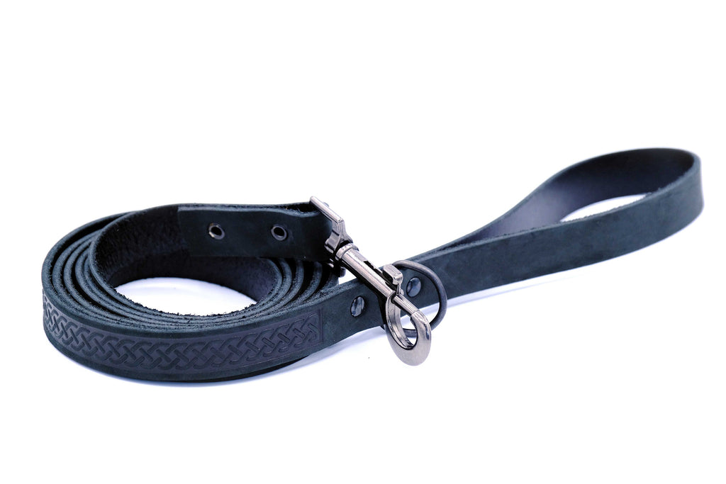 Celtic Sport Dog Collar & Leash Set – Quick-Release