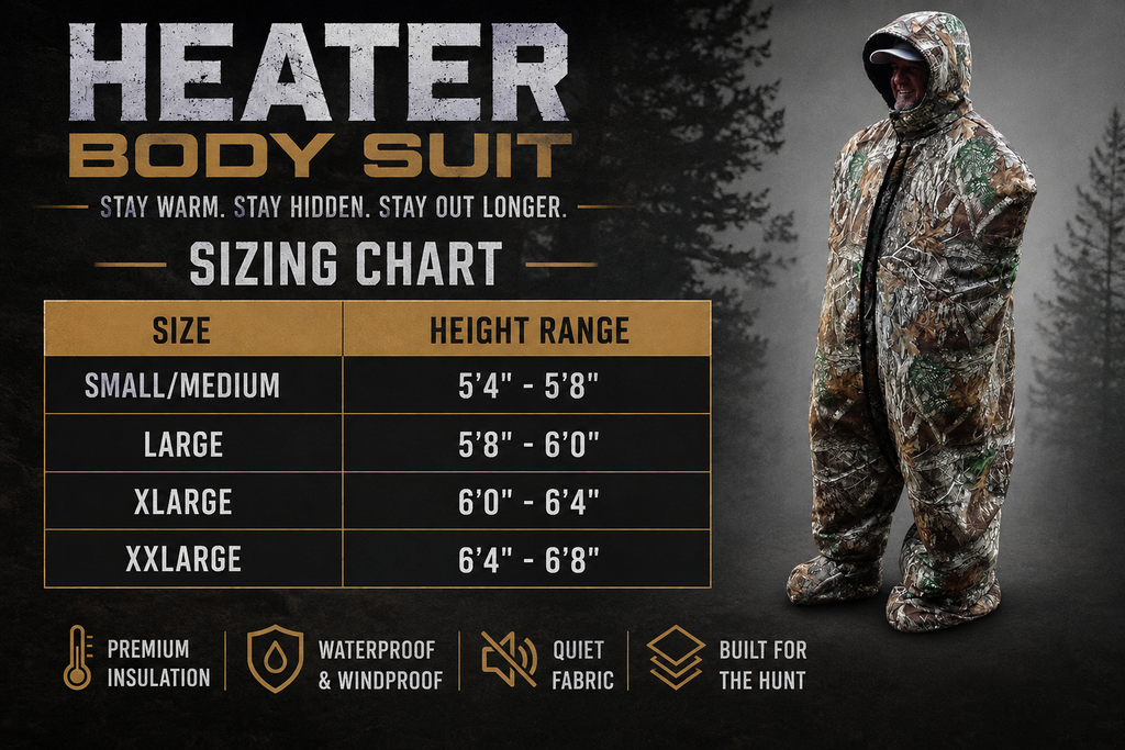 Heater Body Suit AP – 150g Insulated Hunting Suit