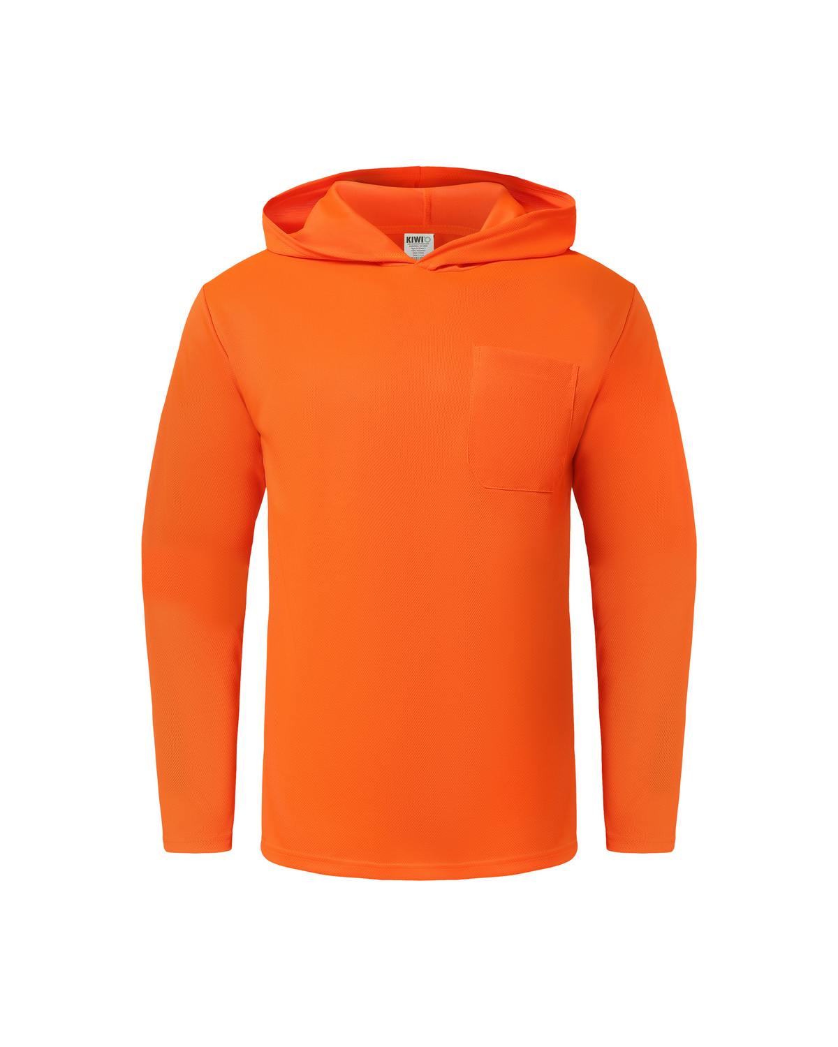 Hi-Vis Orange Safety Hoodie – Blaze Layer