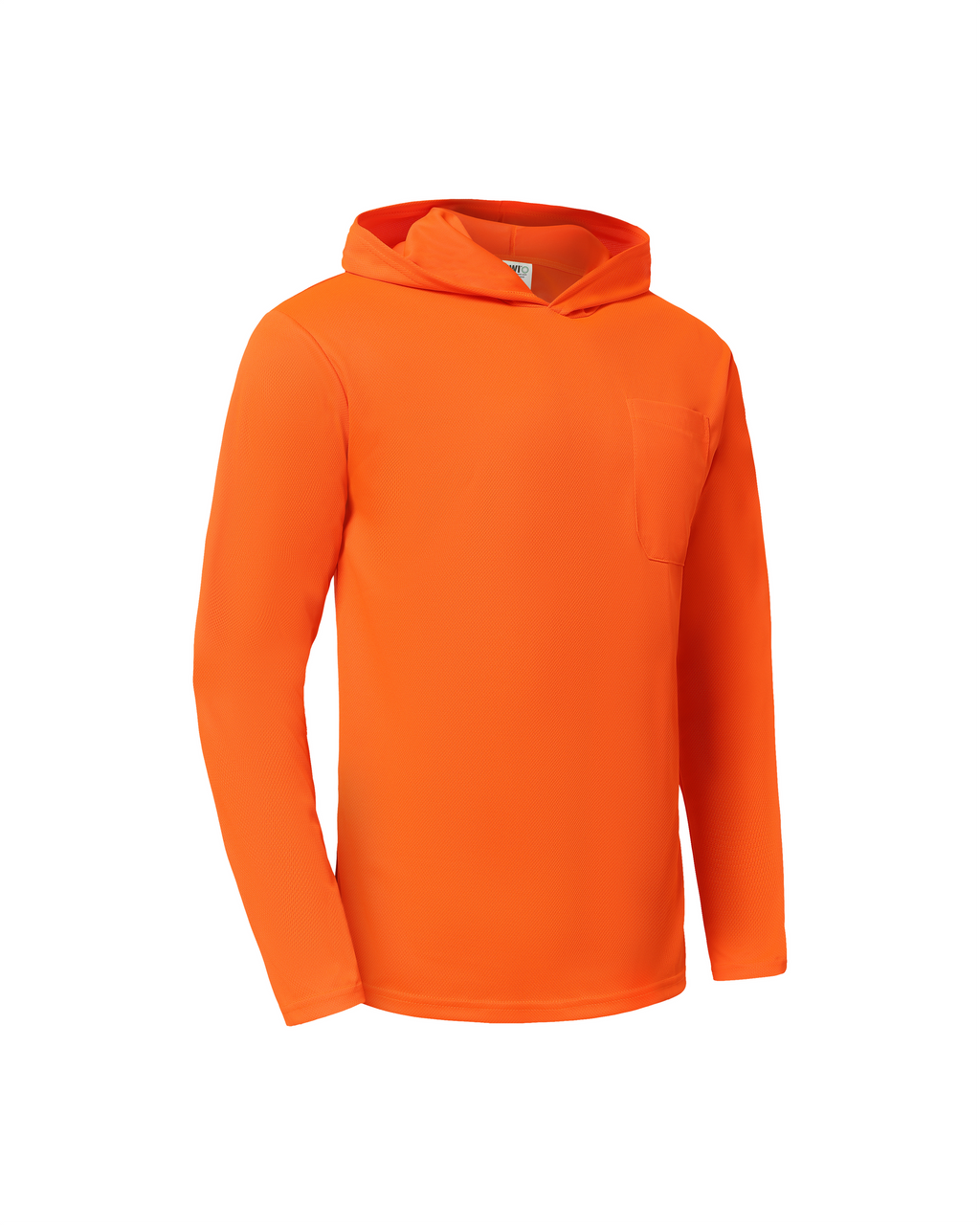 Hi-Vis Orange Safety Hoodie – Blaze Layer